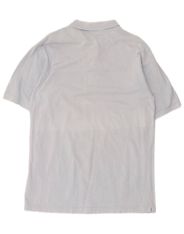 Kappa Herren-Poloshirt mit normaler Passform, große blaue Baumwolle