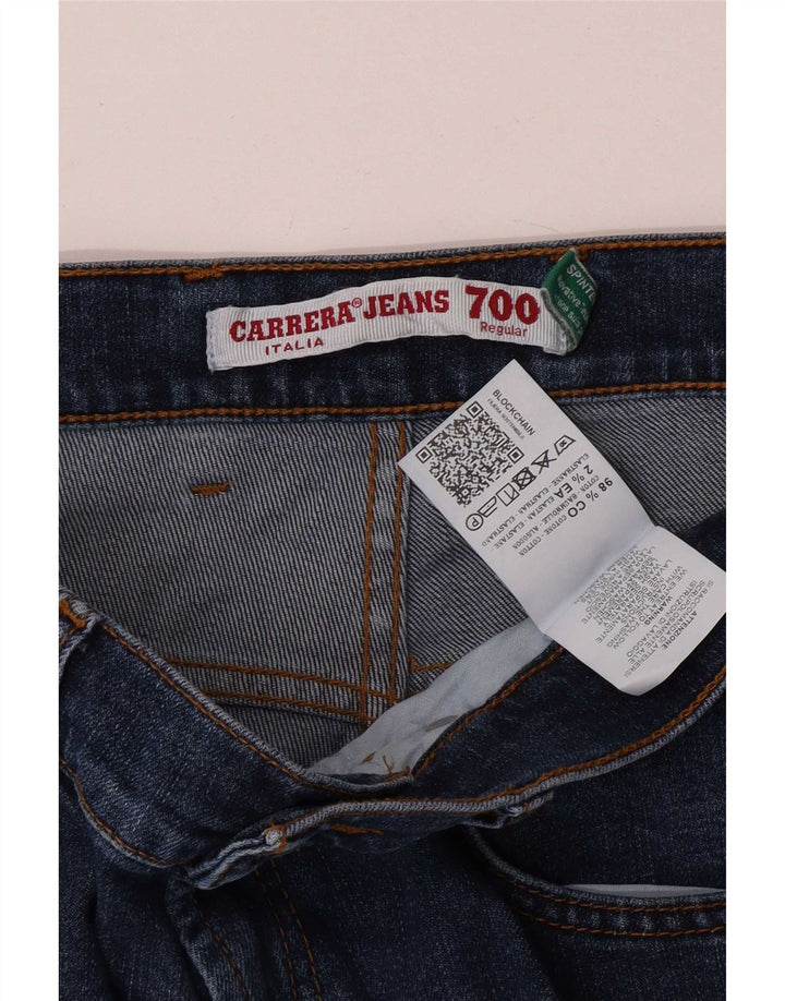 Carrera Herren Regular Straight Jeans IT 48 Medium W32 L31 Blaue Baumwolle
