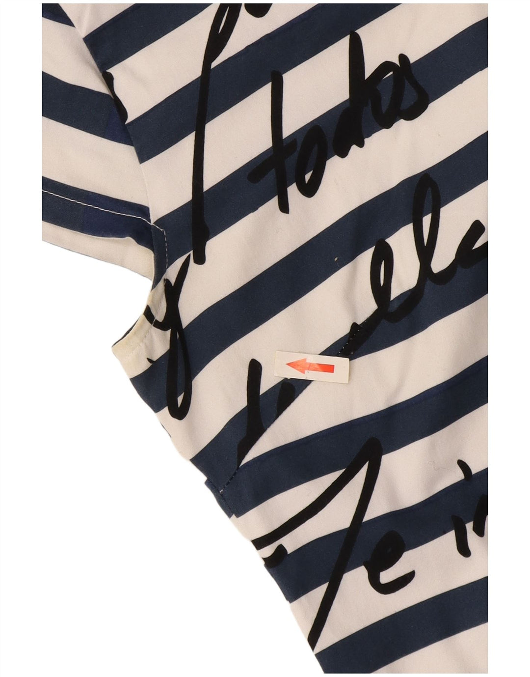 Desigual Damen Graphic Etuikleid EU 40 Mittelweiß gestreift