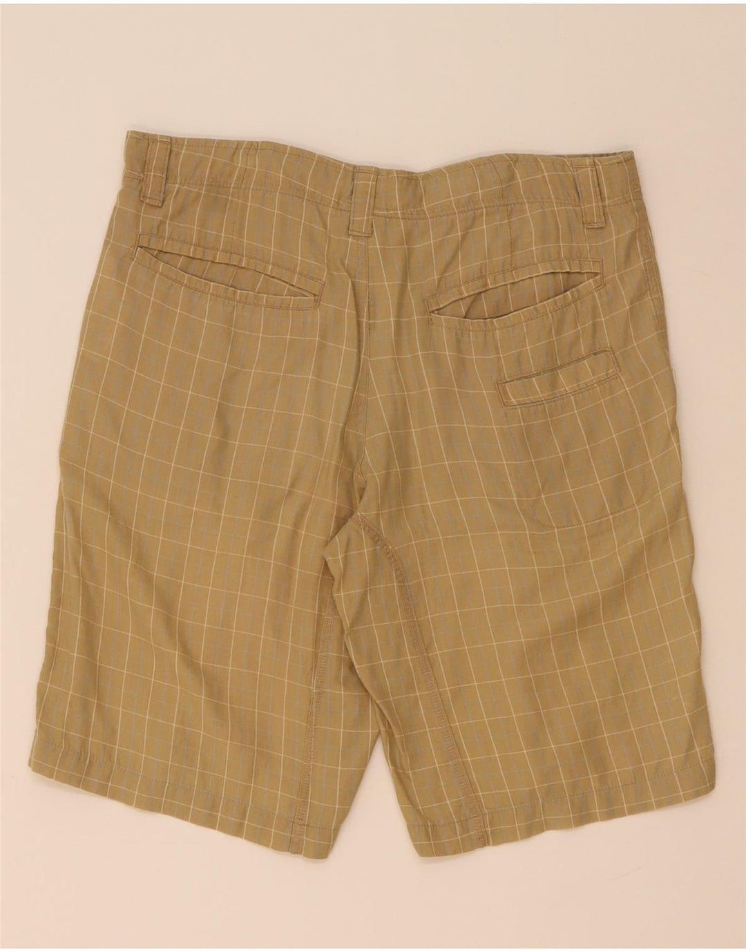 Nike Herren-Chinoshorts mit normaler Passform, Größe S, W30, beige kariert