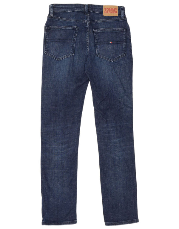 Tommy Hilfiger Slim Jeans für Jungen, 11–12 Jahre, W24 L26, blaue Baumwolle