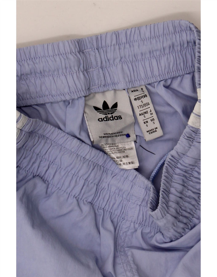 Adidas Damen Sportshorts UK 8 Small Lila Polyester