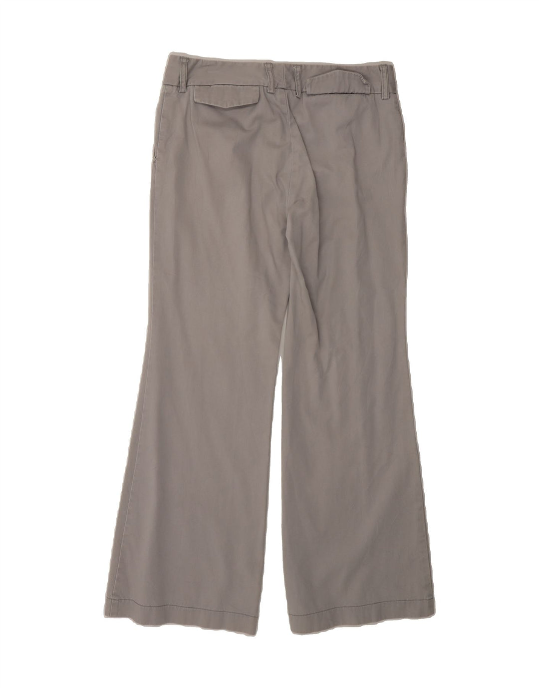 J. CREW Womens Bootcut Chino Trousers US 8 Medium W32 L31 Grey Cotton Vintage J. Crew and Second-Hand J. Crew from Messina Hembry 