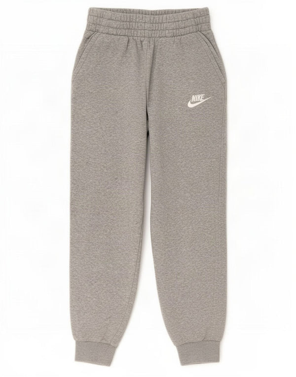 Nike Trainingshose für Jungen, Jogger, 10–11 Jahre, mittelgrau gefleckte Baumwolle