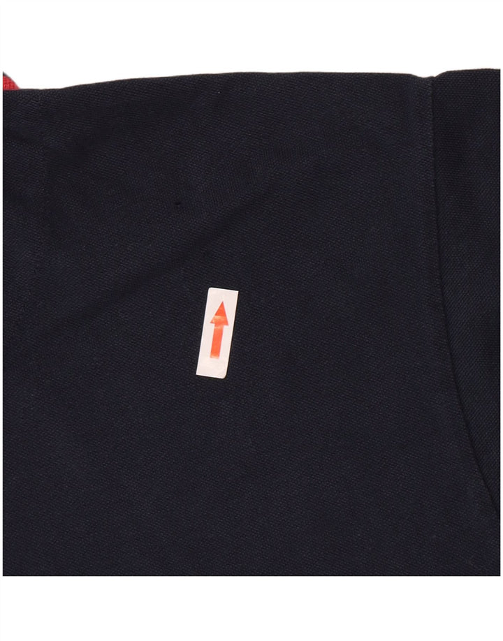 Lotto Herren Poloshirt XL Marineblau gestreift
