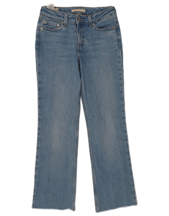 Levi's Damen Bootcut Jeans W24 L26 Blaue Baumwolle