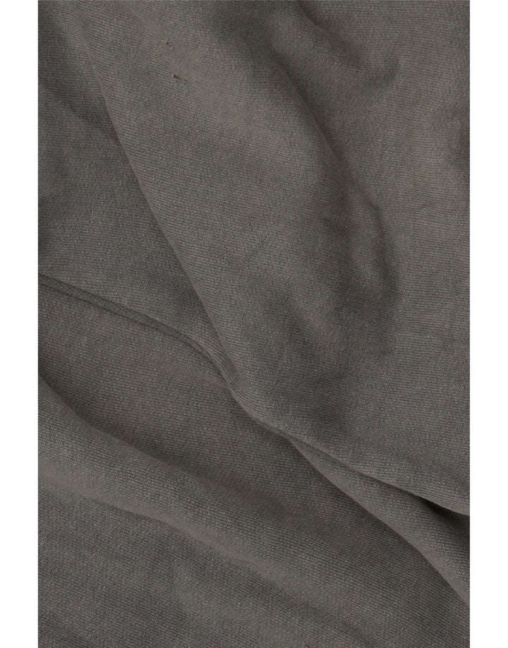 Chewan Herren-Sweatshirt mit Rollkragen, XL, grau, geometrisch