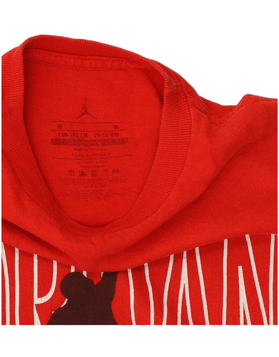Jordan T-Shirt mit Grafik für Jungen, 10–11 Jahre, mittelrot