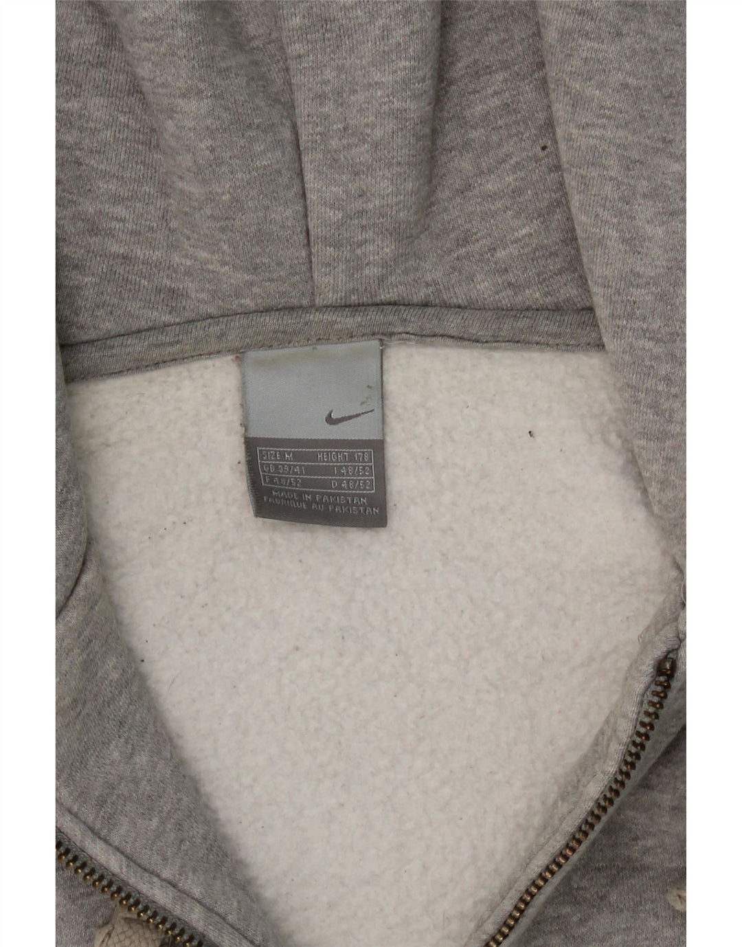 PUMA Mens Zip Hoodie Sweater UK 39/41 Medium Grey Cotton Vintage Puma and Second-Hand Puma from Messina Hembry 