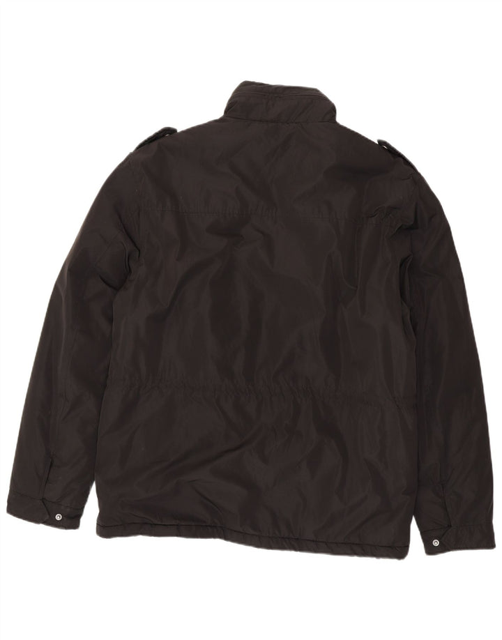 Invicta Herren Militär-Utility-Jacke UK 44 2XL Schwarz Polyester