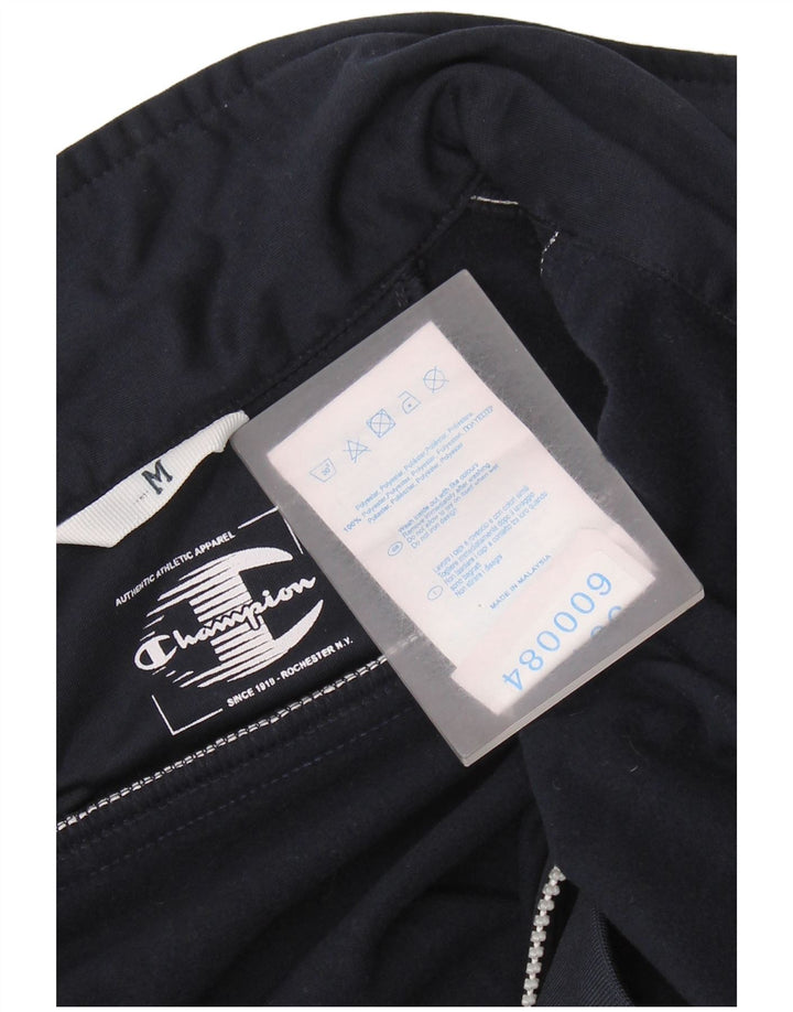 CHAMPION Herren-Trainingsanzug-Oberteil, Mittelgroßes marineblaues Polyester