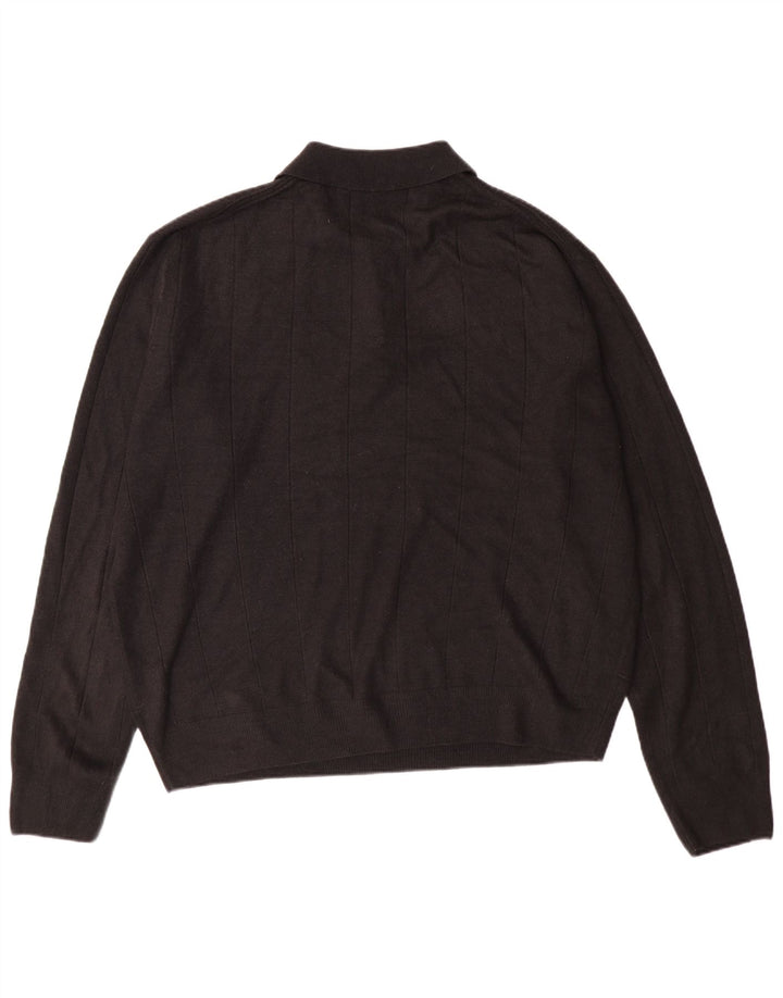 Dockers Herren Rollkragenpullover Pullover 2XL Schwarz Acryl