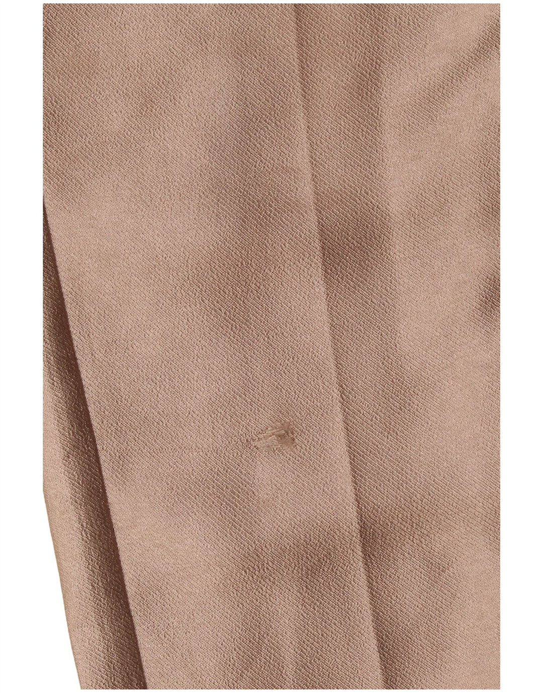 Zara Damen Tapered Casual-Hose, Größe S, W27, L26, Beige, Polyester