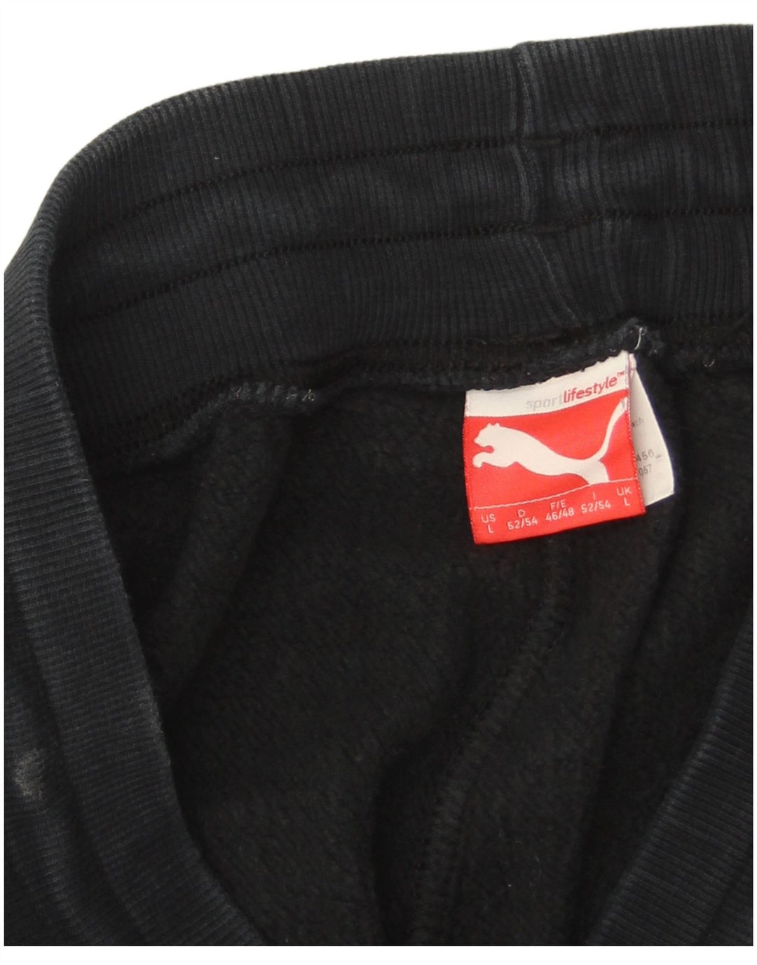 Puma Herren-Trainingshose, Jogginghose, Größe L, Marineblau