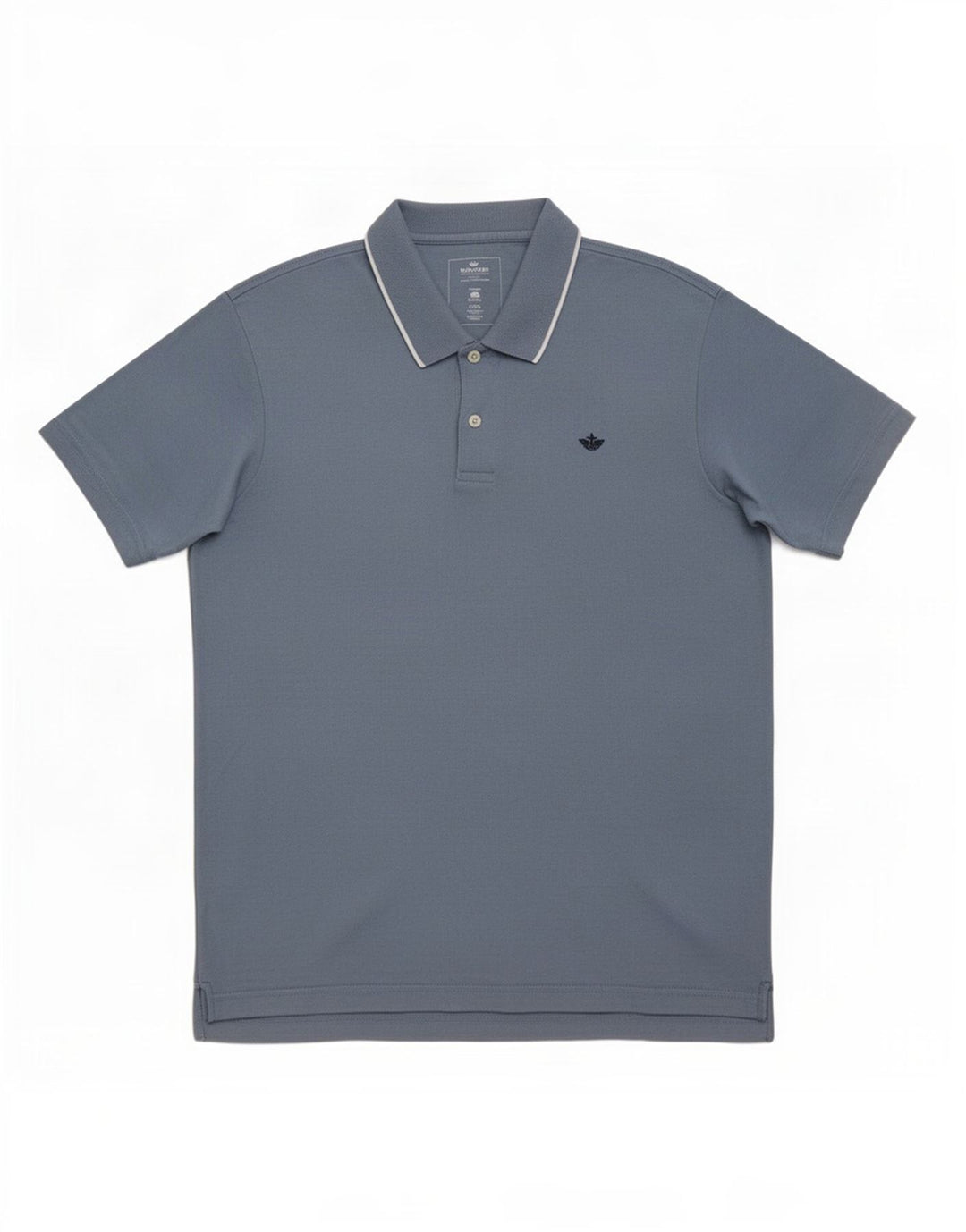 Dockers Herren-Poloshirt aus mittelblauer Baumwolle