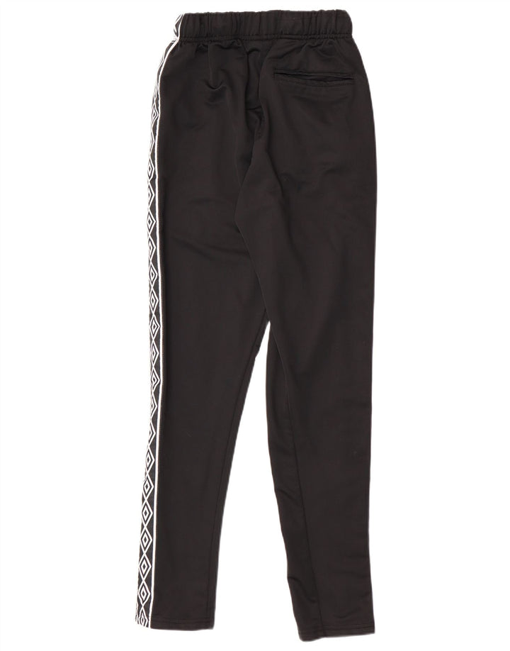 Umbro Herren-Trainingshose mit Grafik, Größe S, Schwarz, Polyester