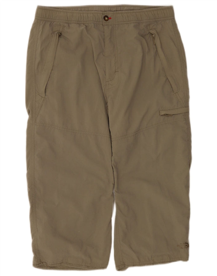 The North Face Herren-Cargo-Capri-Hose, Größe S, W28, L18, Khaki, Polyester