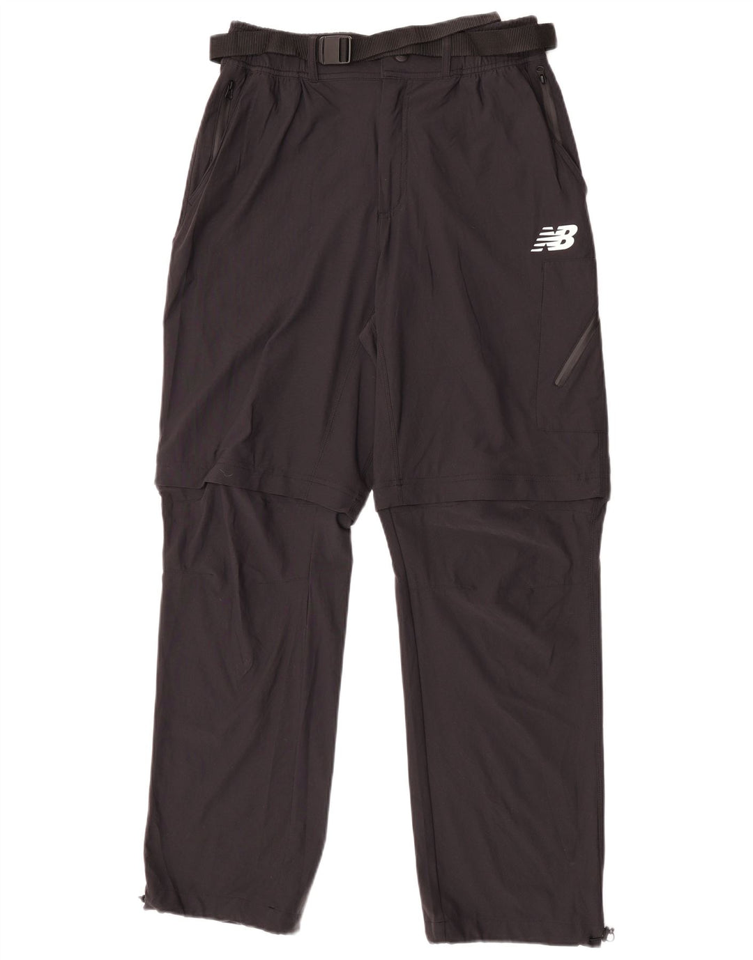 New Balance Herren Gerade Hose Medium W30 L30 Schwarzes Nylon