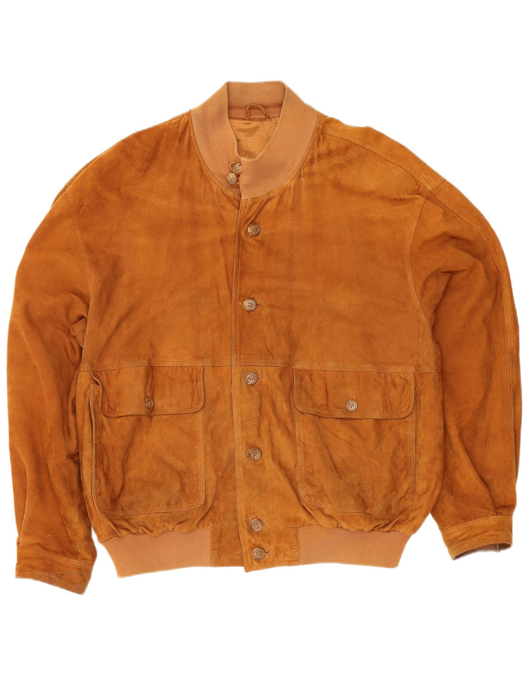 Kapraun Herren Wildleder Bomberjacke UK 42 XL Braun