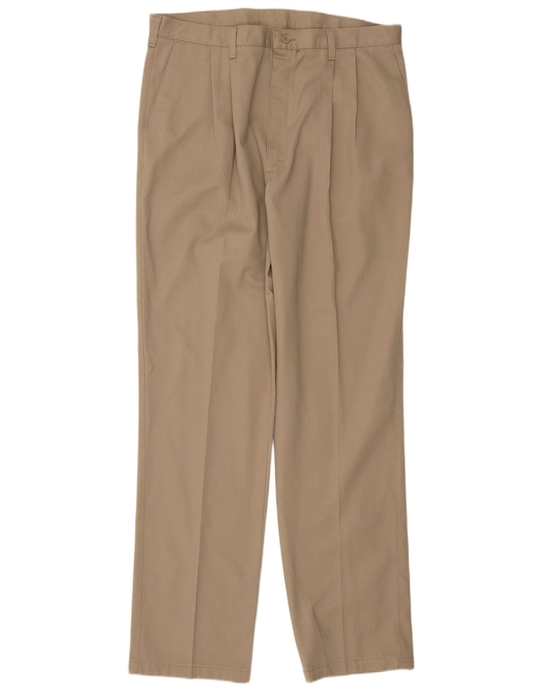WRANGLER Herren Riata Pegged Chino Hose W38 L36 Beige Baumwolle