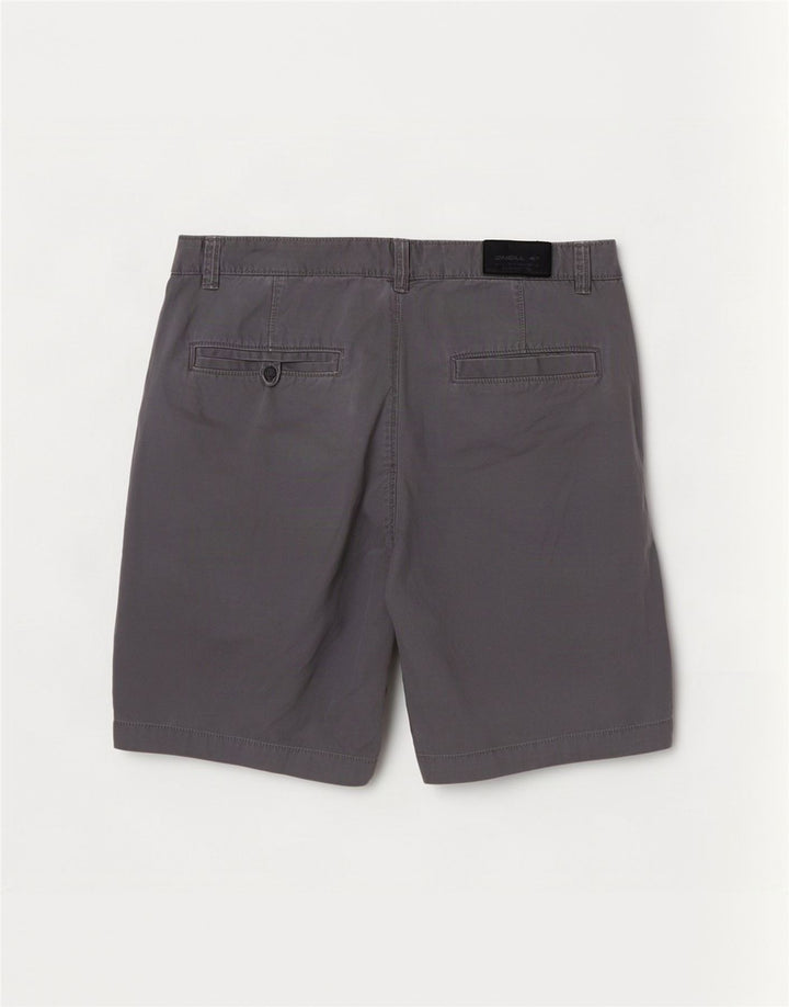 O'Neill Herren Chinoshorts W31 mittelgraue Baumwolle