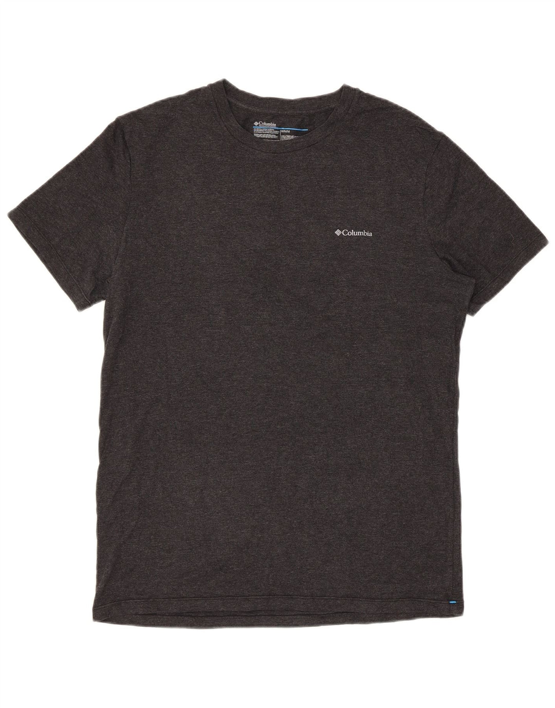 Columbia Herren-T-Shirt mit kurzen Ärmeln, normal, mittelgrau gesprenkelte Baumwolle