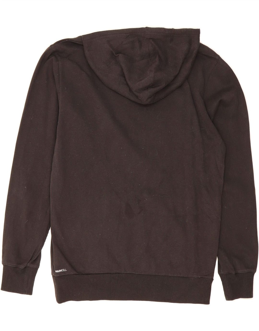 PUMA Mens Graphic Hoodie Jumper Medium Black Cotton Vintage Puma and Second-Hand Puma from Messina Hembry 