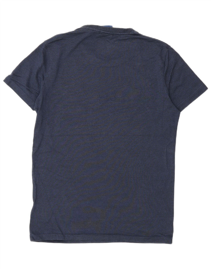 Superdry Herren Grafik-T-Shirt-Oberteil aus Baumwolle in mittlerem Marineblau