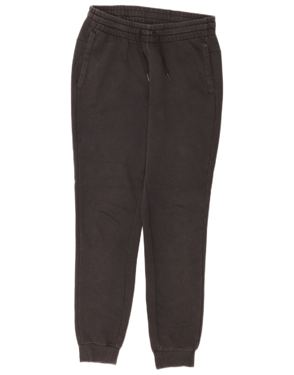 Adidas Damen Trainingshose Jogger UK 8-10 Small Black Cotton Sports