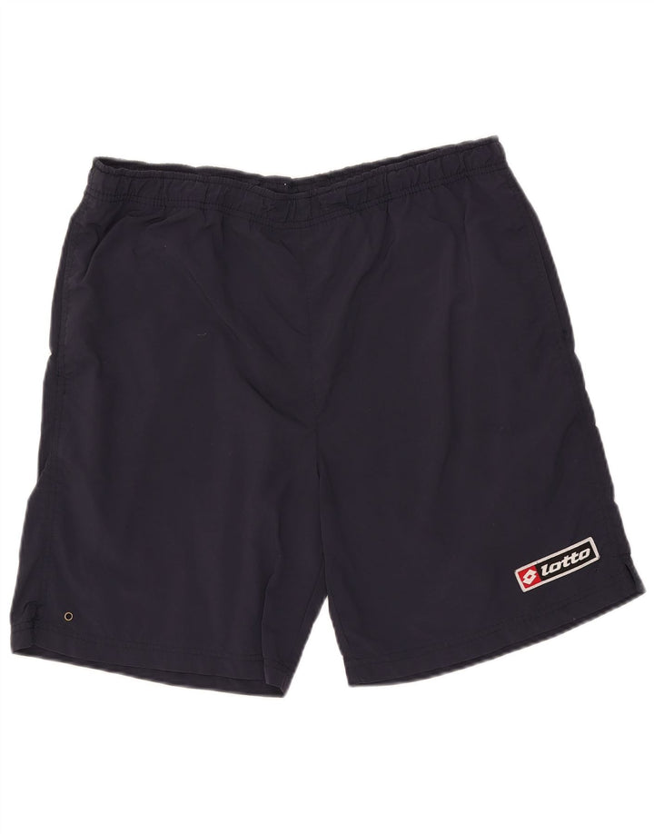 Lotto Herren-Sportshorts, Größe L, Marineblau