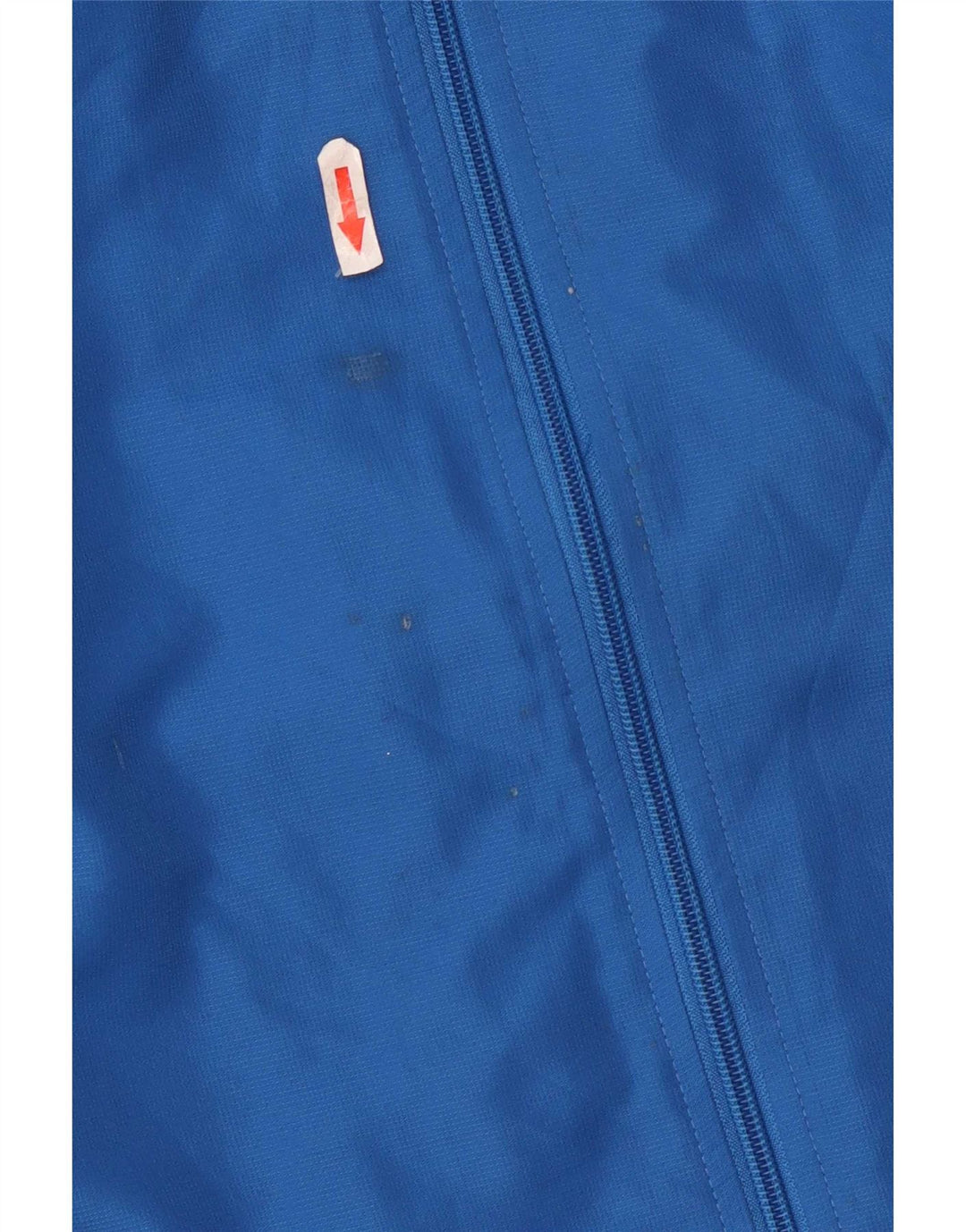 Asics Herren-Trainingsanzug mit grafischem Oberteil, XL, blaues Farbblock-Polyester
