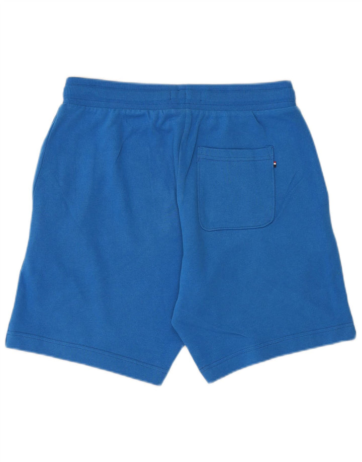 US POLO ASSN. Herren-Sportshorts aus mittelblauer Baumwolle