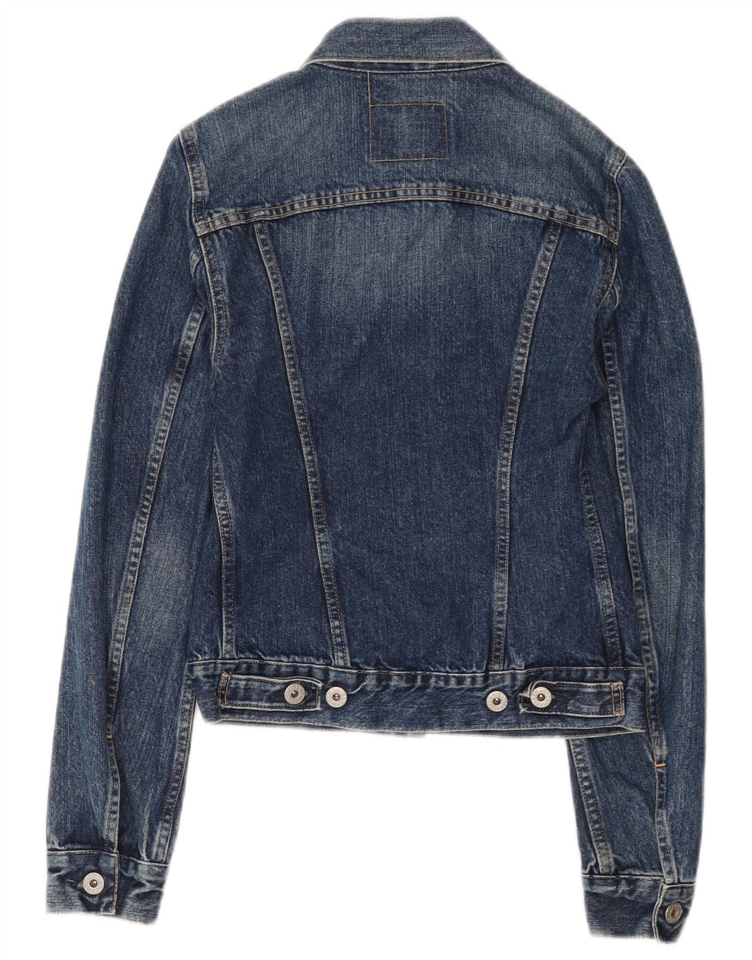 Replay Damen Jeansjacke UK 6 XS Blaue Baumwolle