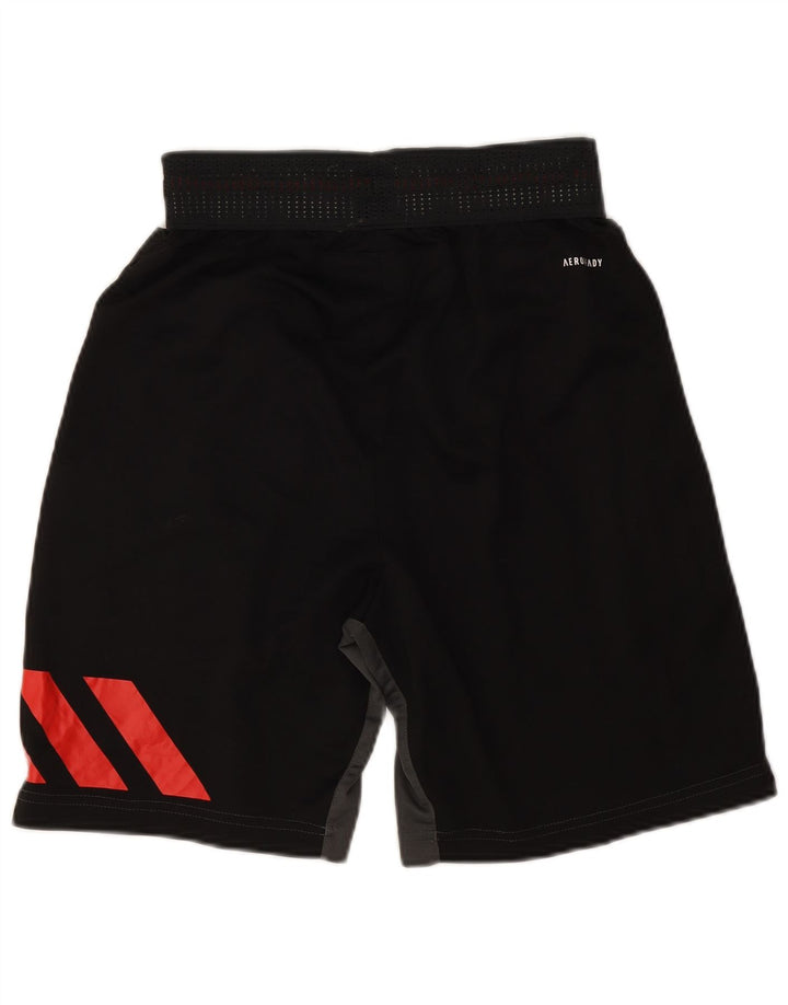 ADIDAS Herren Aeroready Sport Shorts Mittelgraues Colourblock-Polyester