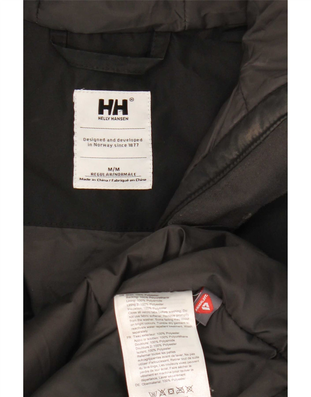 Helly Hansen Damen-Windbreaker-Mantel mit Kapuze, UK 14, mittelschwarz, Polyester