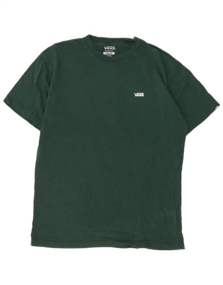 Vans Herren-T-Shirt mit klassischer Passform, mittelgrüne Baumwolle