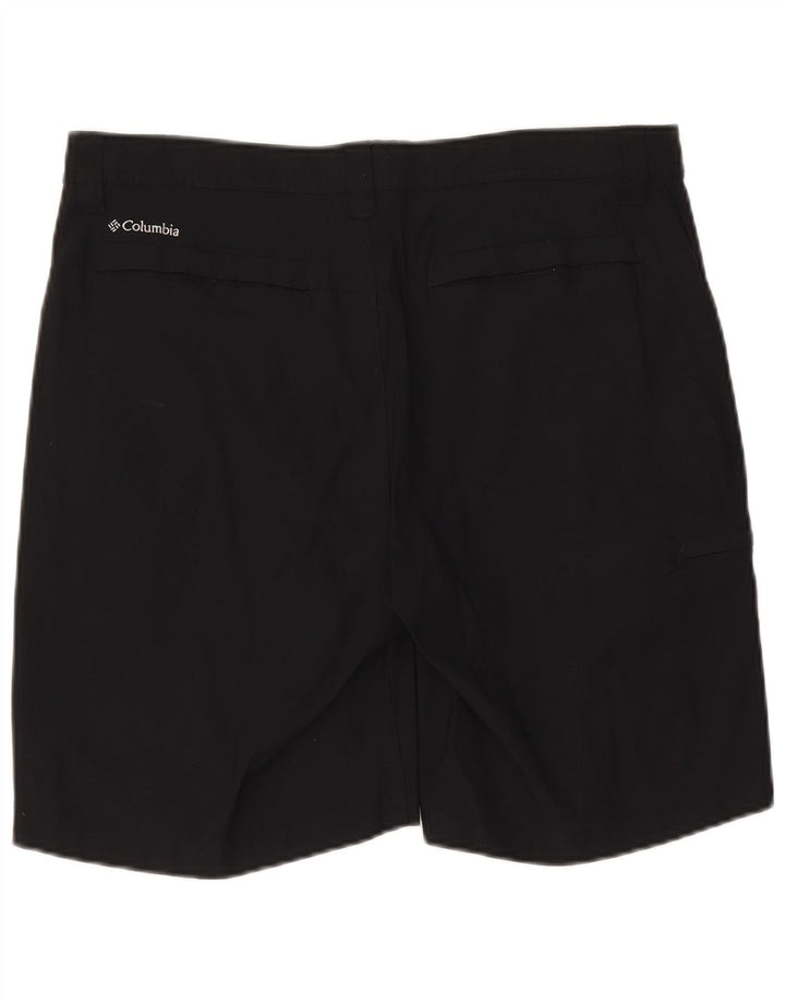 Columbia Herren Omni-Shield Cargo Shorts W36 Large Schwarz Nylon