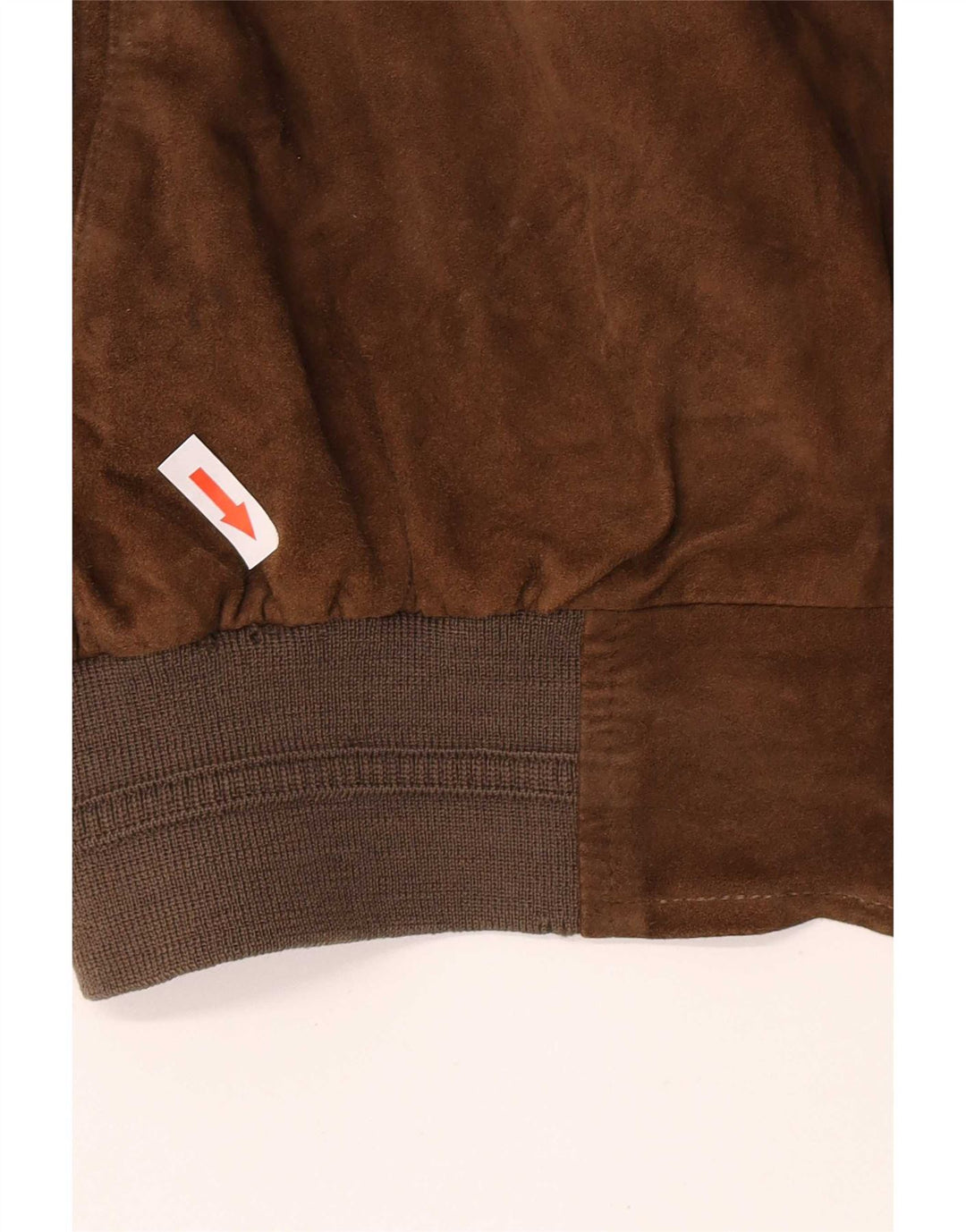 Montes Herren-Bomberjacke aus Wildleder, EU 52, XL, braunes Leder