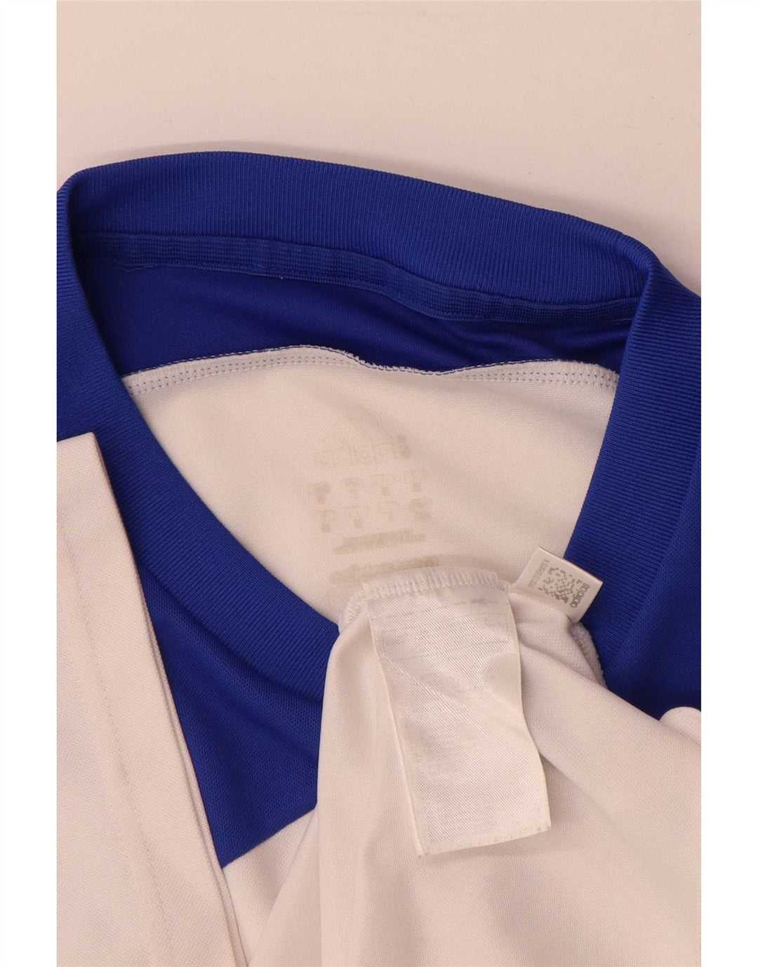 Adidas Herren Climalite T-Shirt Top Mittelweißes Colourblock-Polyester