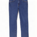 Lee Herren Daren Zip Fly Straight Jeans W34 L32 Blaue Baumwolle