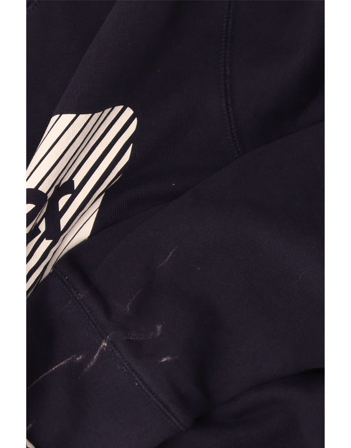 Wrangler Herren-Sweatshirt mit Grafik, mittelmarineblaue Baumwolle