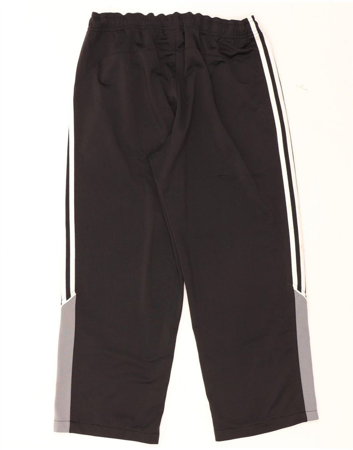 ADIDAS Mens Tracksuit Trousers Medium  Black Colourblock Vintage Adidas and Second-Hand Adidas from Messina Hembry 