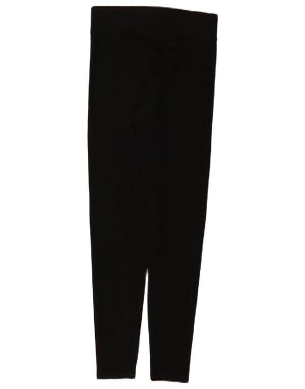 Marks & Spencer Damen Leggings UK 8 Small Schwarz Polyester