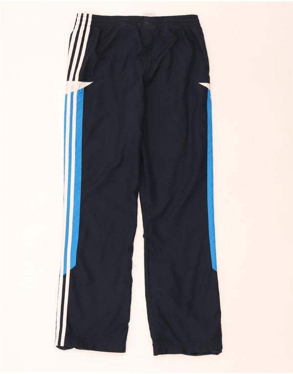 ADIDAS Trainingshose für Jungen, 13–14 Jahre, marineblaues Farbblock-Polyester