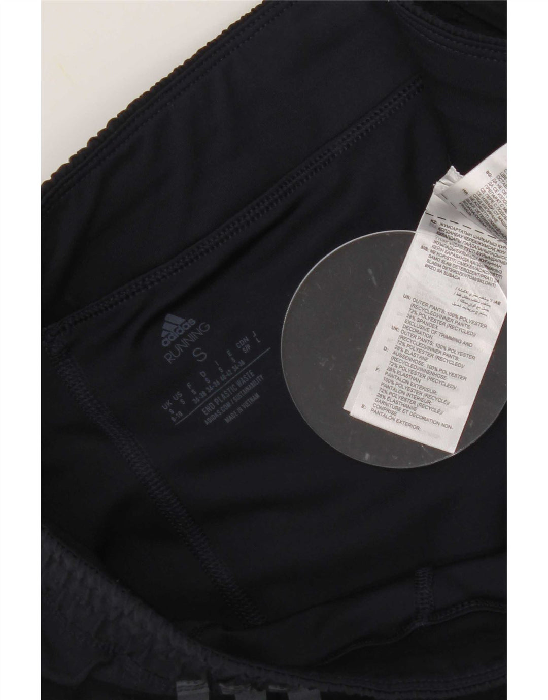 Adidas Damen Aeroready Skort UK 8/10 Small Marineblau Polyester