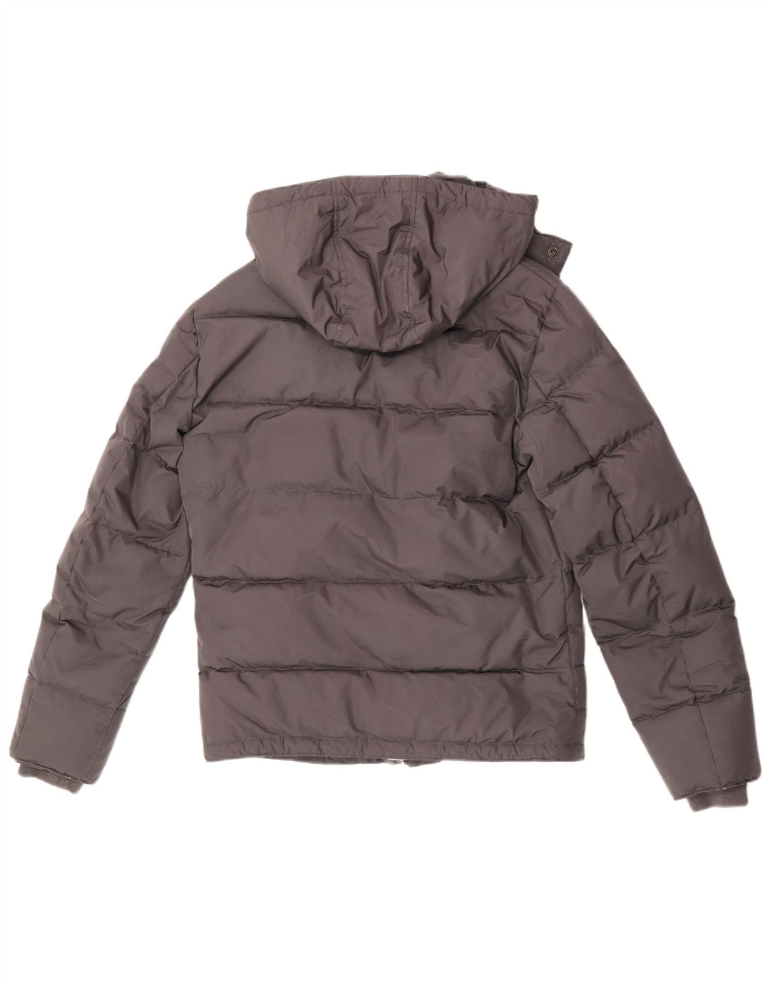 Sisley Herren-Jacke mit Kapuze, wattiert, UK 36, Größe S, grau, Polyester