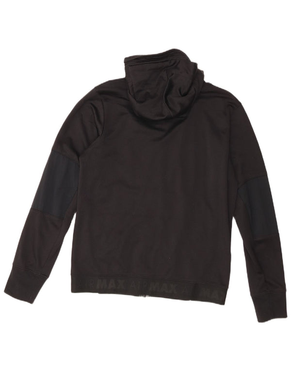 Nike Herren-Trainingsanzug mit Kapuze, mittelgroß, Baumwolle, Schwarz