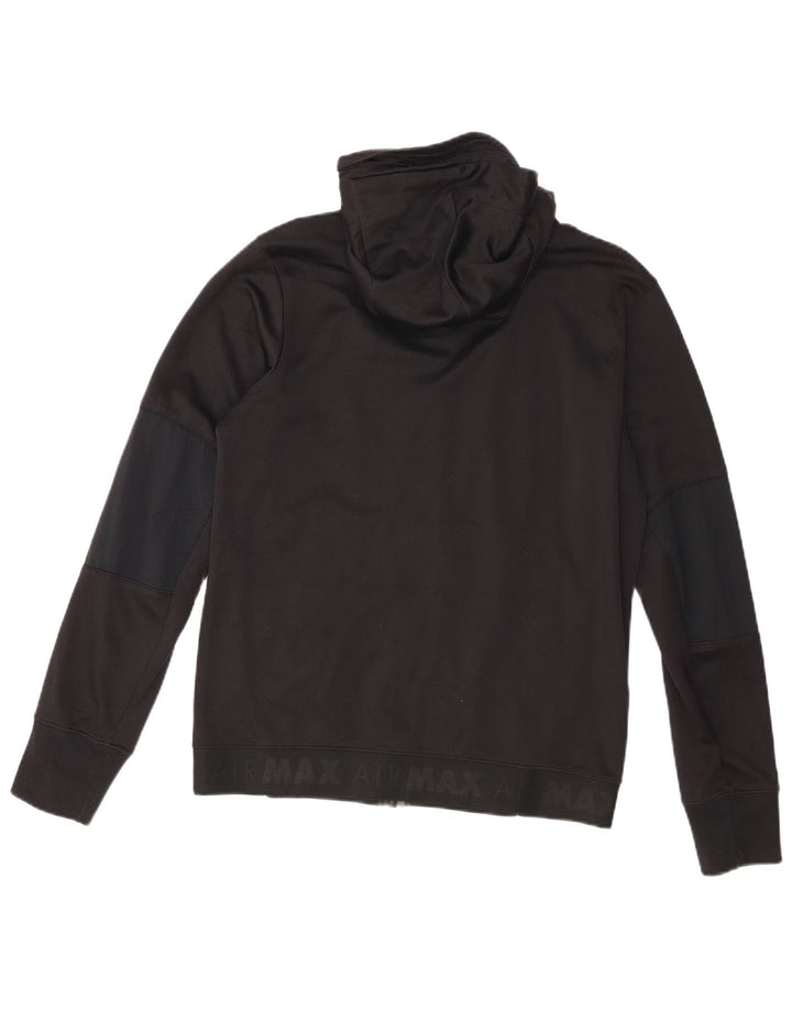 Nike Herren-Trainingsanzug mit Kapuze, mittelgroß, Baumwolle, Schwarz