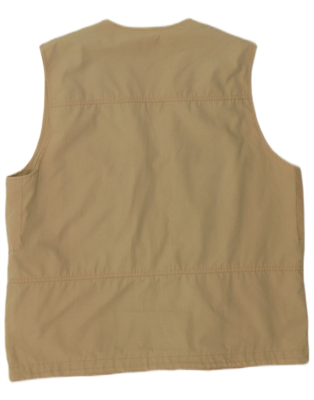 Brugi Herren Utility Gilet UK 40 Large Khaki Polyester
