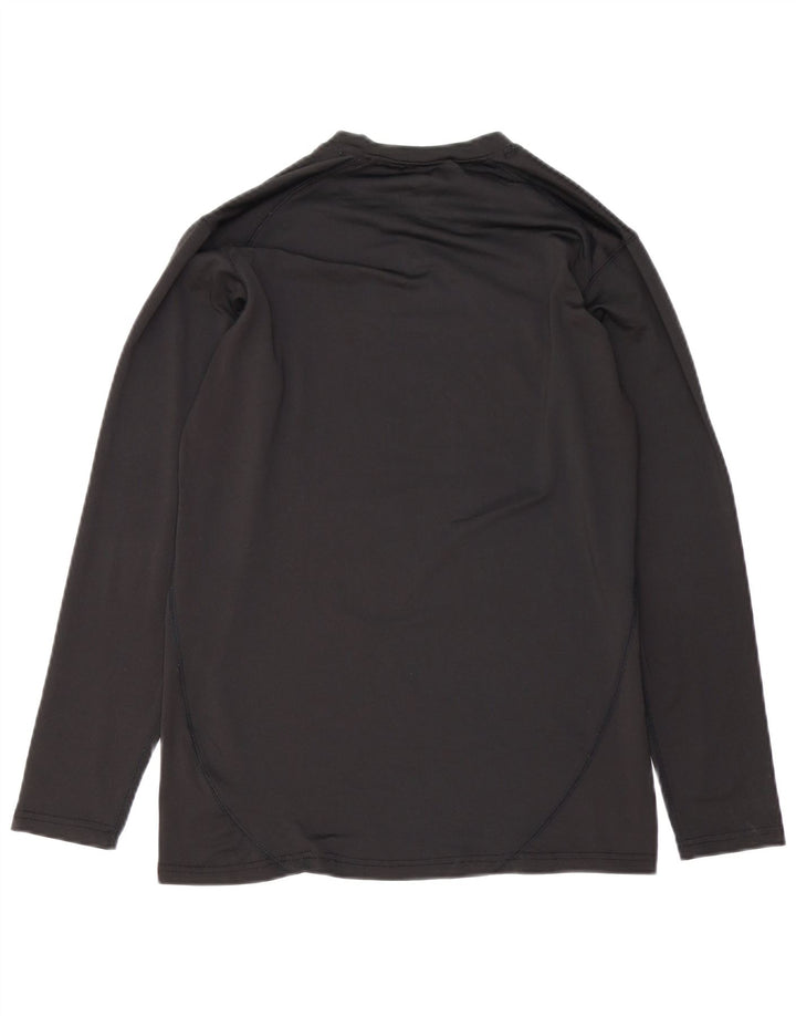 Reebok Herren Top Langarm Small Schwarz Polyester